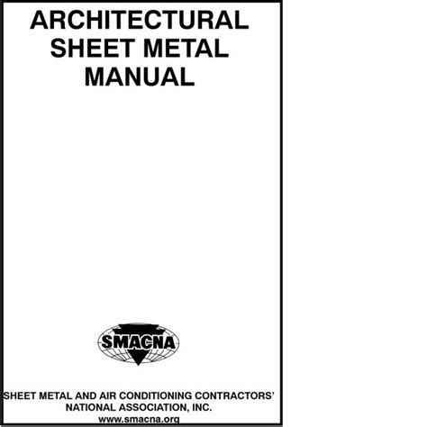 smacna's architectural sheet metal manual|smacna duct construction standard pdf.